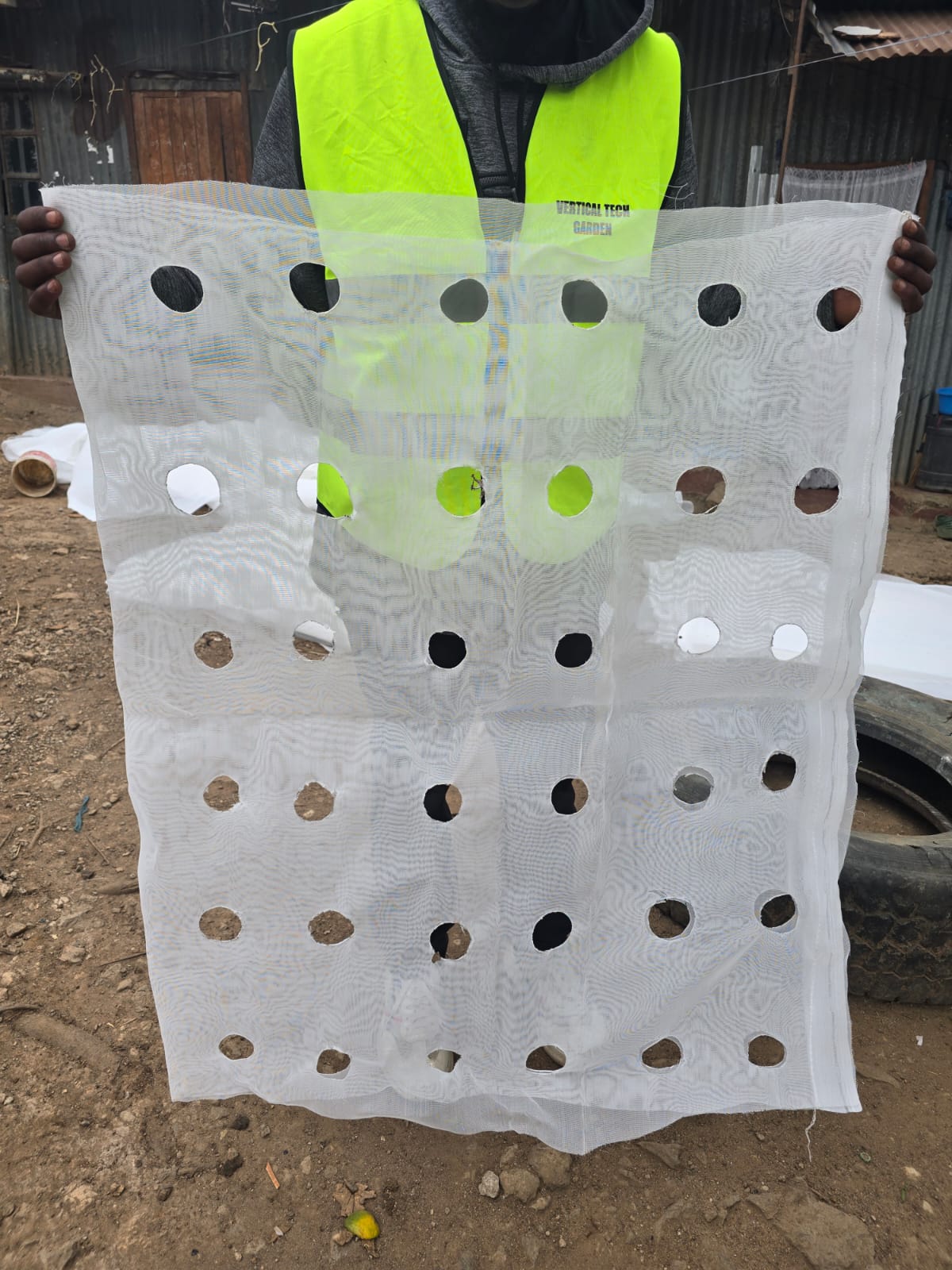 Vertical grow bags